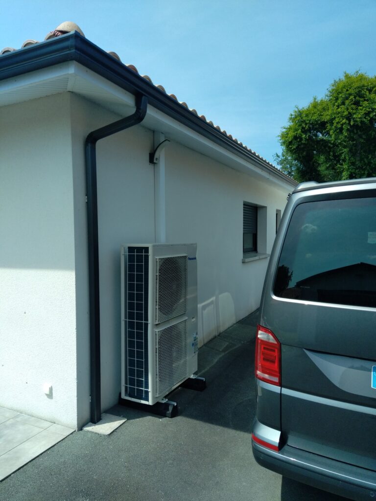 UNITE EXTERIEURE DOUBLE VENTILO